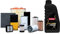 Cormar Kit Tagliando Compatibile con Fiat Panda 312 1.2 Benzina, Filtri Aria, Olio, Abitacolo + Olio Motore