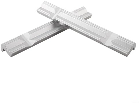 Tornillo de banco de acero para fresado CNC, accesorio de mandíbula dura, tipo V, aleación de aluminio de 4 o 8 pulgadas con imanes para herramientas de sujeción (8 pulgadas)