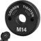 M14 Angle Grinder Nut, Heavy Duty Carbon Steel Angle Grinder Nut Quick Release Change Nuts for Milwaukee Dewalt Makita Angles Grinders