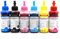 100ML Sublimation Ink Compatible With L805 L210 L355 L1800 ET2720 ET-2750 For Mug Cup T-Shirt Heat Transfer Printing Kit(Sublimation Ink-6pcs)
