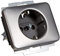 Busch-Jaeger 20 EUC-20 SCHUKO Steckdosen-Einsatz Platin 2CKA002011A1417