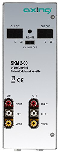 Axing SKM 2-00 Audio Video-Modulatorkassette Twin AV-auf-PAL