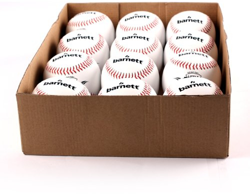 TS-1 Baseball Ball Training Baseball, Grösse 9(inch), Farbe weiß, 12 Stück (1 Dutzend)