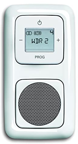 Busch Jaeger Komplett-Set Radio und Lautsprecher Reflex Si alpinweiss