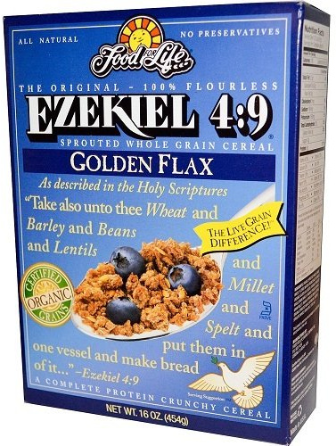 Food For Life Cereal Ezekiel 4:9 Golden Flax, 16 OZ