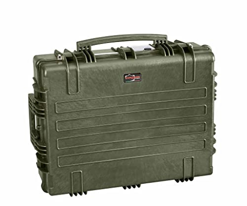 Explorer Cases 7726 GE Waterproof Dustproof Multi-Purpose Protective Case Empty with Wheels, Military Green