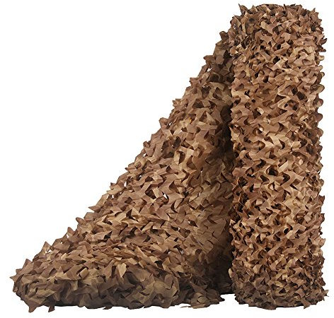 LOOGU Tarnnetz mit verstärktem Sonnenschutz Camouflage-Tarnungsnetz für Jagd Militär Sichtschutz Dekoration Garten Freizeit Camping Haus - Verschiedene Designs und Größen