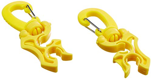 Best Divers AI0236G/2, Reggifrusta Blocco Inox, Confezione 2 Pezzi, Giallo