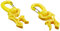 Best Divers AI0236G/2, Reggifrusta Blocco Inox, Confezione 2 Pezzi, Giallo