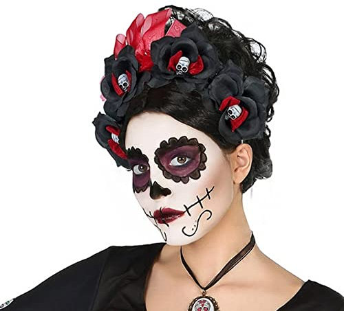 ATOSA serre-tête crânes jour des morts halloween