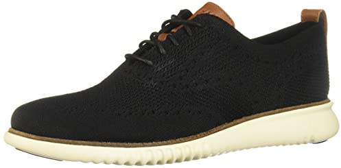 Cole Haan Herr 2. Zerogrand Stchlte: Svart/Elfenben Oxford, Svart - Svart svart elfenben svart elfenben - 45 EU