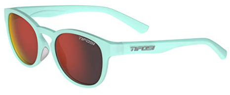 Tifosi Unisex x Sonnenbrille, Satin-kristall, Blaugrün, Einheitsgröße