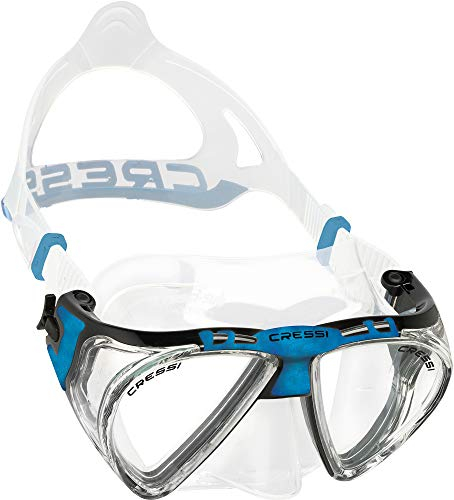 Cressi Penta+ Mask, Transparent/Blue