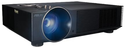 ASUS ProArt A1 LED WiFi Projektor - Full HD, 3000 Lumen, ΔE < 2, 98% sRGB und Rec. 709, 2D-Keystone-Korrektur, Heimkino-Erlebnis, HDMI, VGA, USB-Konnektivität, kabellose Spiegelung