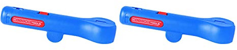 WEICON TOOLS Rundkabel-Stripper No. 13 2er Set; Entmanteler für Rund- und Feuchtraumkabel von 6-13 mm Ø; Abmantelungswerkzeug