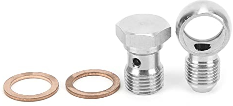 Turbo Banjo, Turbo Coolant Banjo Kit Gerade 16 Mm Bis 6AN 315‑02101‑026 für Garrett TB03 T3 Turbo