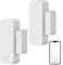 Sensore porta WiFi, Tuya Smart Door Window Sensor, sensore finestra allarme in tempo reale compatibile con Alexa Google Assistant, sensore di contatto aperto porta di sicurezza domestica (2)