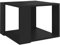 vidaXL Couchtisch Beistelltisch Wohnzimmertisch Kaffeetisch Sofatisch Teetisch Tisch Wohnzimmer Wohnzimmermöbel Schwarz 40x40x30cm Holzwerkstoff
