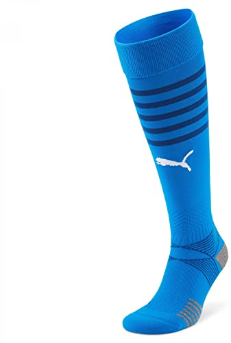 PUMA TeamFINAL Stutzen blau/weiß, 47-49 EU - 5 UK