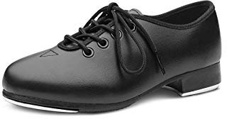 Bloch Señoras Student Tap SF3710L PU Top Oxford Estilo Zapatos con cordones Negro Tallas Adultos, Black, 38 EU