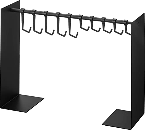 YAMAZAKI Home Tower Hutaufhänger, erweiterbare Metall-Aufbewahrungshaken für Schrank, Stahl
