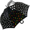iX-brella Fiberglas Stockschirm Automatik Wetprint - Farbwechsel bei Nässe - Raindrops