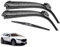 REXGEL Front & Rear Wischerblätter Set Kit Für Mazda CX-30 CX30 2019 2020 2021 2022 Auto Windschutzscheibe Scheibenwischer 26 + 16 + 14 Scheibenwischer