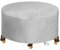 TopIdea Housse Table de Jardin Ronde 600D Housse Protection Table Jardin Housse de Protection Salon de Jardin Imperméable Housse de Table Exterieure Housse de Meuble Étanche Ronde 150x150cm