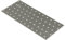 vidaXL Lochplatten 20 STK., Lochplatte mit Löchern, Multifunktional Lochblech Blech für Holzmöbel, Flachverbinder Verbindungsplatte, 2 mm 240x100 mm Verzinkter Stahl