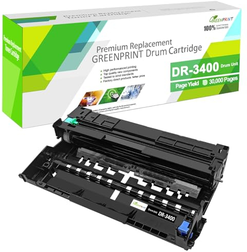 DR-3400 DR3400 Kompatible Trommeleinheit 30000 Seiten Ersatz für Brother HL-L5000D L5100DNT L5200 L6250DN L6300DWT L6400DWT DCP-L5500DN L6600DW MFC-L5700DNLT L5700DW L5750DW L6800DWT L6900DWT Drucker