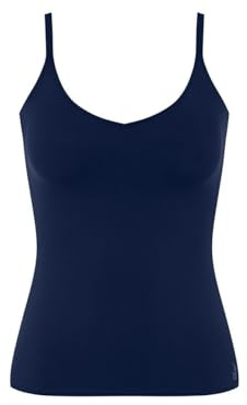 Sloggi Damen Sloggi Zero Feel 2.0 Spaghetti Top, Navy Blue, L