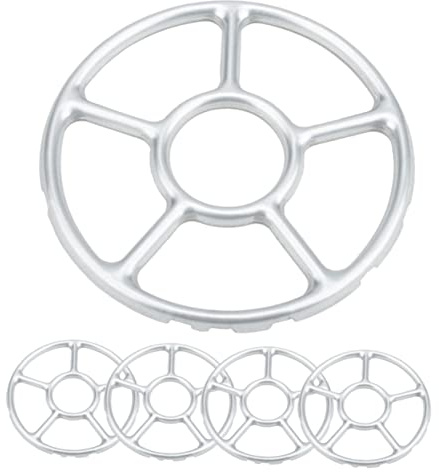 PRETYZOOM 5stücke Wok-ring Für Gasherd Aus Rutschfeste Herdunterlage Multifunktionales Herdzubehör Für Küche Topfhalterung Für Gasherd Stabiles Küchengerät