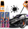 AstraVox Ritocchi Vernice Auto 2 Pezzi, 2-IN-1 Rimuovi Graffi Auto, Penna Ritocco Carrozzeria Facile da Usare, Penna per Riparazione Graffi Biciclette e Moto (Nero)
