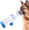Haustier Inhalator Spacer mit Gesichtsmaske, Handheld Aerochamber für Hunde, Aerokammer mit Maske für Hunde, Hundeinhalator Spacer, Bequeme Gesichtsmaske (für Hunde)