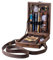 Writers Messenger Box, almacenamiento de herramientas para artistas, caja de madera para pinceles, caja de madera A5, bolsa de hombro de madera, caja de almacenamiento de nogal, juego de creatividad