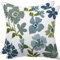 Tosleo 2er Set Blumen Kissenbezug 45 x 45 cm Frühlings Blaue Garten Kissenbezüge Kissenhülle Kissen Dekorative Modern Zierkissenbezüge für Sofa Schlafzimmer Auto Bauernhaus Wohnzimmer Zuhause Deko