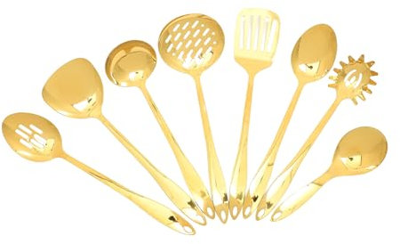 DONFAMDS 1juego Utensilios De Cocina De Inoxidable Juego Para Freír y Herramientas De Cocina Prácticas y Fáciles De Limpiar
