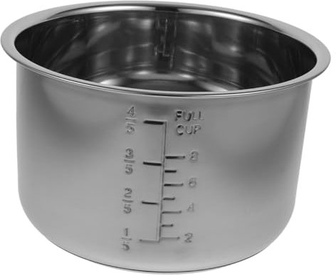 POPETPOP Rice Cooker Steamer Stainless Steel Cooker Replacement Pot Liner Pot Replacement Supply