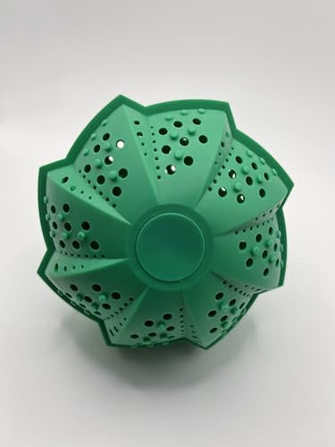 Bola de lavado para lavadora, ahorra detergente y energía, reutilizable hasta 300 lavados, sin productos químicos, suave para el lavado, también como alternativa al detergente y suavizante