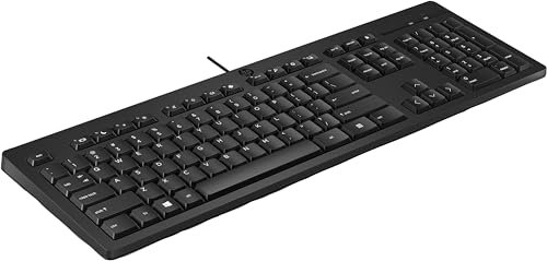 HP 125・Clavier・100%・Full Size・USB・QWERTY (AY2Y7AA#ABB) -