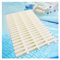 MMDXDLX Grille de Débordement de Piscine Grille de débordement de gouttière, Grille de Drainage de caniveau for l'entretien de Vos égouts(White-18cm)