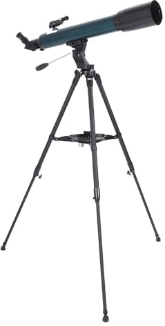 Luocute Teleskope für Erwachsene Astronomie, Refraktor Teleskop 700x80mm Vollmulti -Schicht -Beschichtung Versenkbares Stativ Astronomisch Refraktiven Teleskop