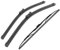Limpiaparabrisas Para SEAT Ibiza 6J 2008-2012 Escobillas Limpiaparabrisas Delanteras Traseras De 24 + 16 + 14 3 Unidades(2x Front 1x Rear)