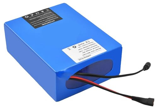 Batterie De Vélo Électrique 48V 10.4Ah 13Ah 15Ah avec Chargeur Et BMS 48V E-Bike Batteries Batterie Haute Puissance pour 250W-750W Moteur 48V 15Ah,XT60+DC