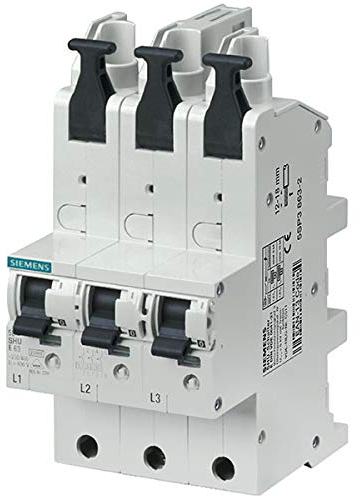 SIEMENS - 5SP38632 Hauptleitungsschutzschalter (SHU) 3x 1-polig E 63A 230/400V Montage auf 40mm-Sammelschienen