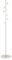 HAKU Möbel Garderobenständer weiß, Marmor, Metall - Maße: H 180 cm x Ø 35 cm, Style: Modern