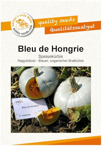Bleu de Hongrie, Blauer Ungar Kürbissamen von Bobby-Seeds, Portion