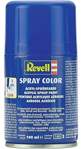 Revell Spraydose Ocker, Matt I 100-ml-Sprühdose für Matte Oberflächen I Ideal für realistische Modellfarben I Hochwertige Lackierung für detaillierte Modelle