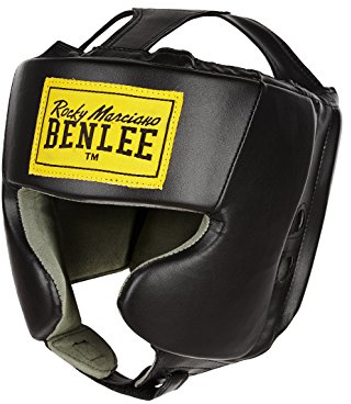 BENLEE Kopfschutz aus Kunstleder Mike Black L/XL