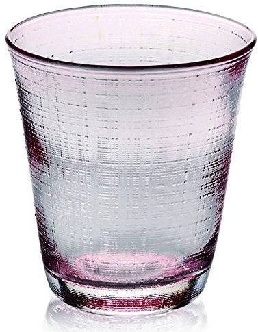 IVV Everyday Denim Set mit 6 Wassergläsern aus Glas, Rosa